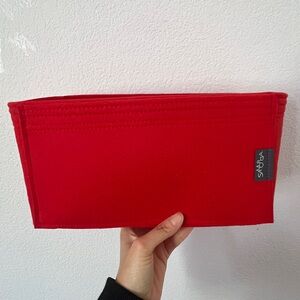 SAMORGA Red felt 11” Bag Organizer